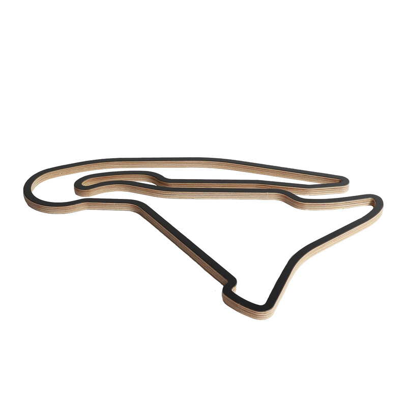 Magny\u0020Cours\u0020Racetrack\u0020\u002D\u0020Wooden\u0020Wall\u0020Sculpture\u0020\u002890\u0020cm\u0029